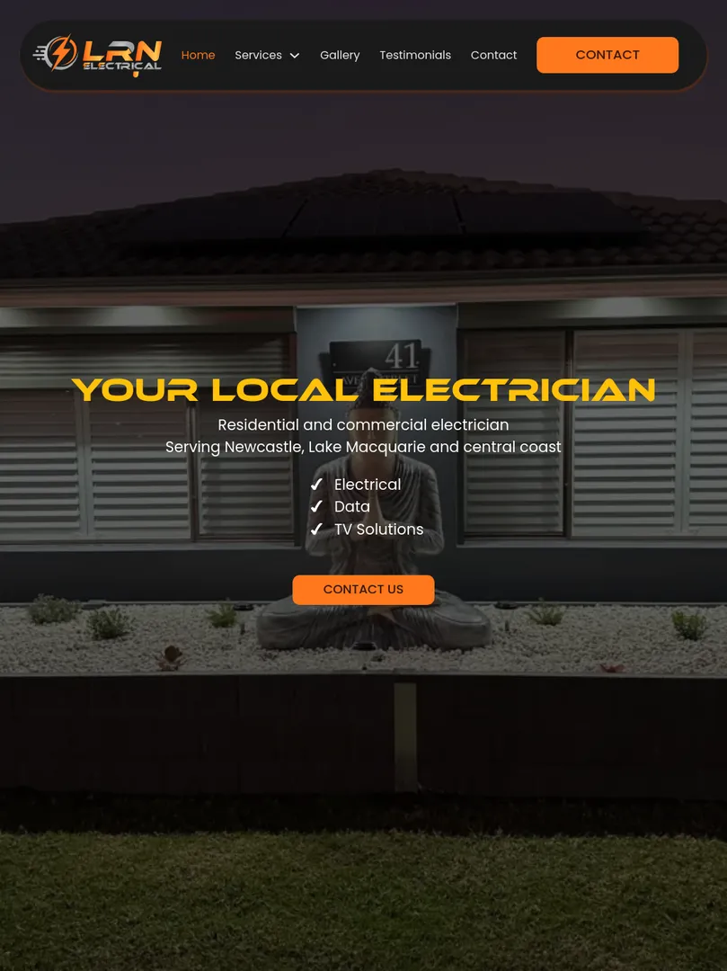 Local electrician services in Newcastle and Lake Macquarie