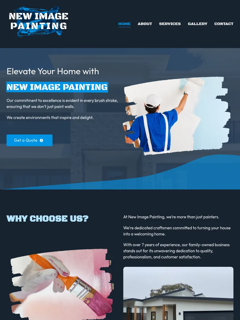Professional painting services for your home