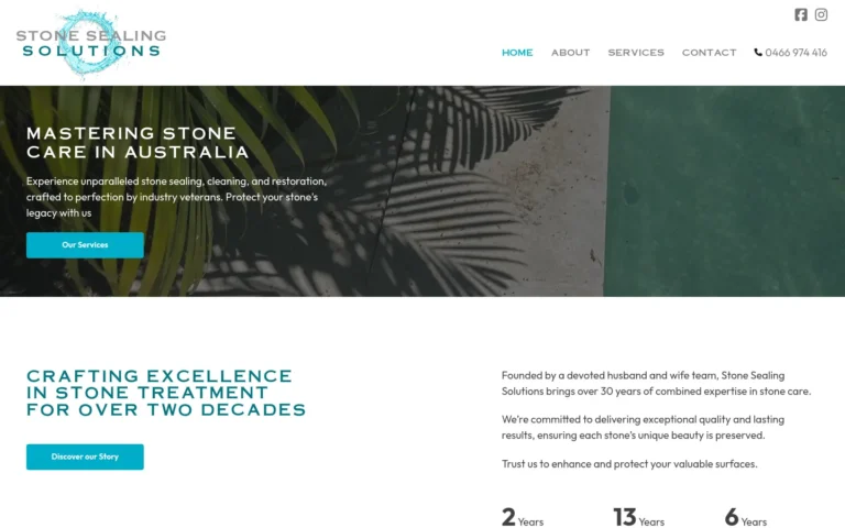 Stone care and sealing services in Australia