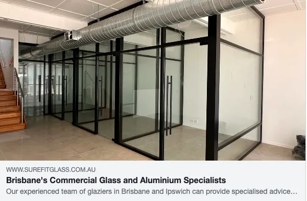 Modern glass office space in Brisbane, Australia