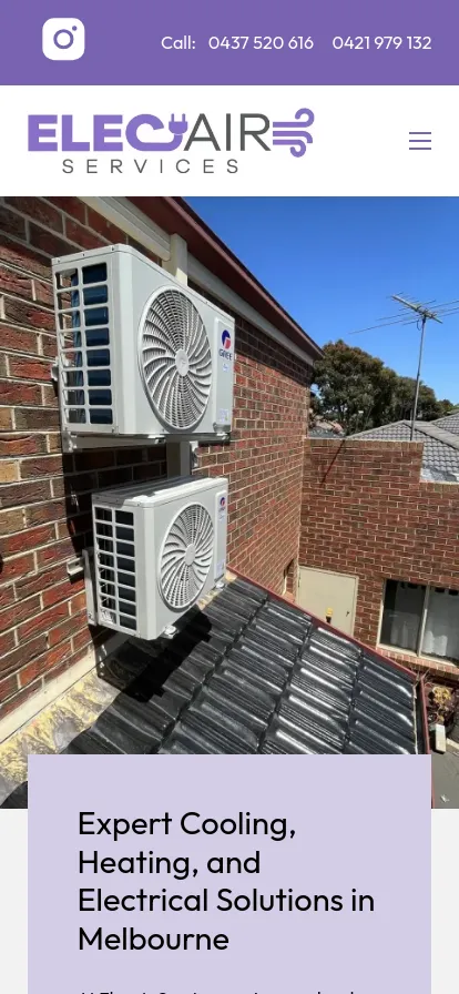 Air conditioning units installed outside a building.