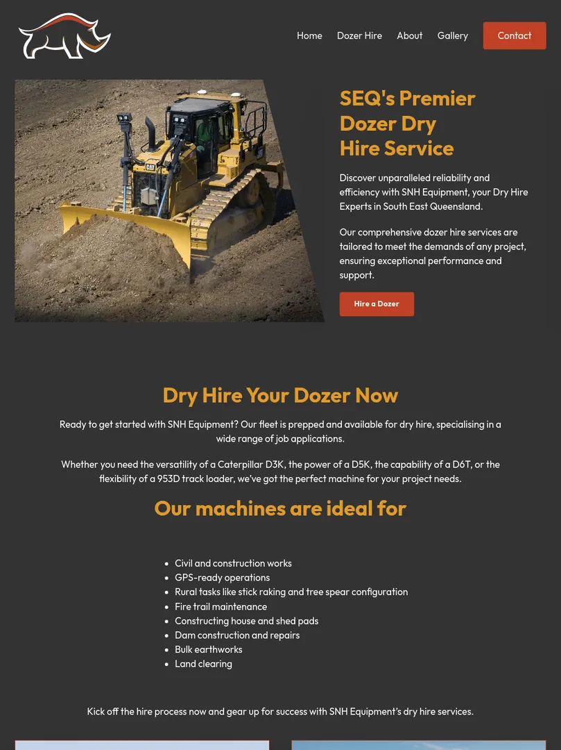 Bulldozer pushing dirt on construction site.