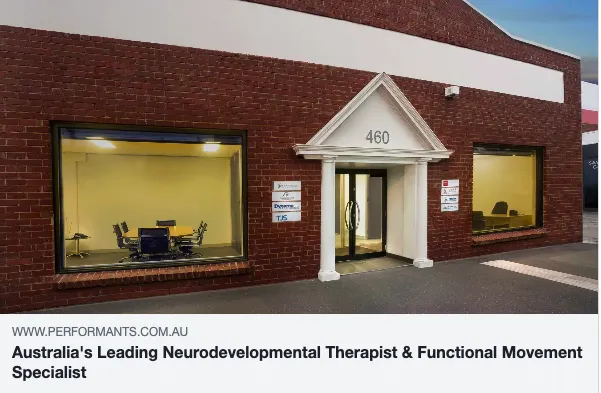 Clinic exterior of neurodevelopmental therapist, Melbourne location.