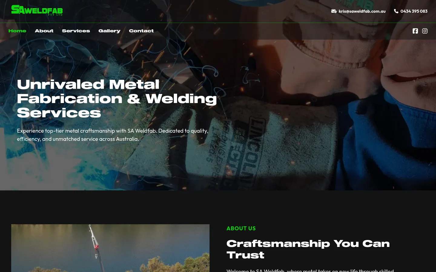 SA Weldfab metal fabrication welding services