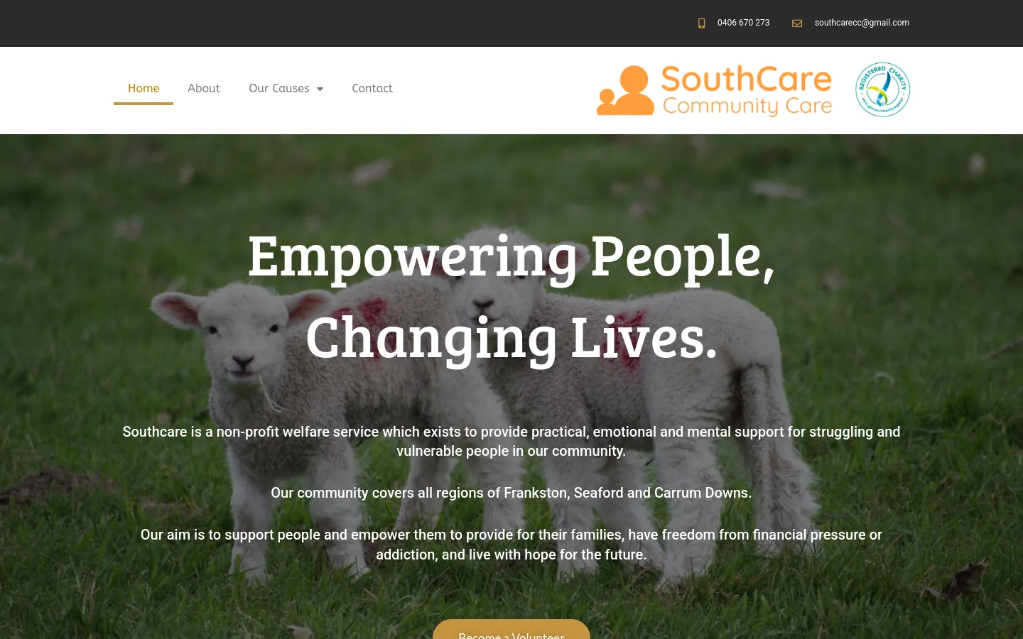 Empowering people, changing lives at Southcare Community Care.